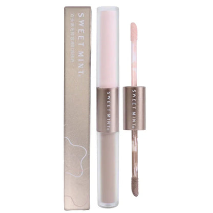 Double-ended Highlighting Contouring Stick 2-in-1 Concealer Pencil Cement Grey Three-dimensional Nose Shadow Bronzers Makeup Pen
