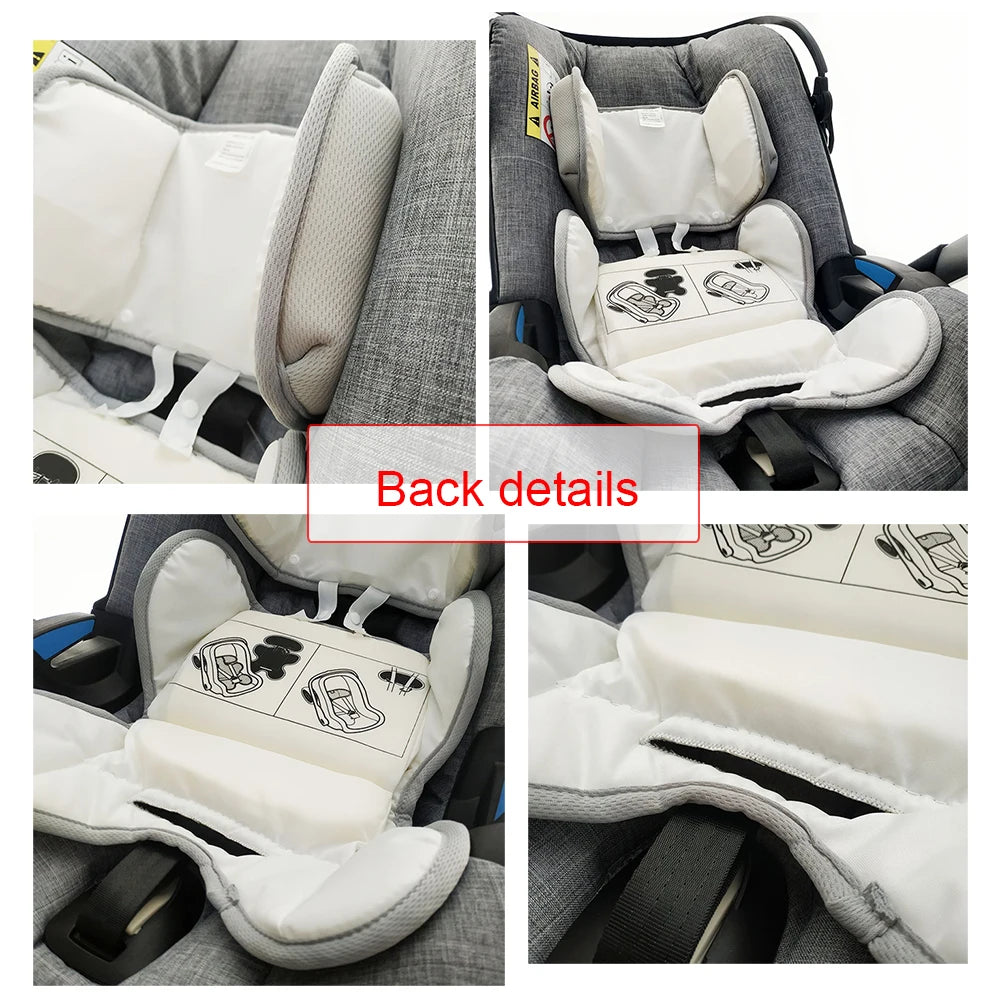 Infant Seat Cushion For 4 In 1 Carseat Doon Fooofoo Pushchair Baby Basket Crib With Pillow Adjustable Baby Car Seat Accessories