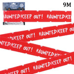 Halloween Warning Tape Signs Banner Halloween Props Window Prop Party Danger Warning Line Halloween Party Decoration Supplies