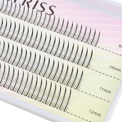 A/M Type A False Eyelashes 8-12mm Mix Fake Lashes Natural Fairy Lash Korean Makeup Individual Cluster Eye Lashes