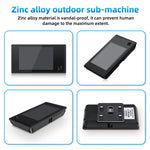 Awapow 3.5 Inch Doorbell Peephole Viewer Digital Door Camera 120° LCD 2 Million HD Pixels Cat Eye Door Bell Outdoor Monitor