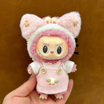 Doll Clothes For 15-17CM I II III Labubu Outfits Mini Plush Cotton Idol Doll Universal Clothing Sitting Party Accessories Gifts
