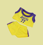 Labubu Only Selling Clothes 17cm First Second Generation Labubu Basketball Clothes Cute Doll Decoration Handmade Doll Clothes