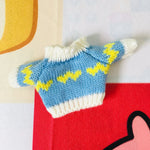 Doll Clothes for 20cm Idol Dolls Plush Star Doll's Clothing Sweater Stuffed Toy Outfit for Cotton Dolls Accessories DIY Gifts