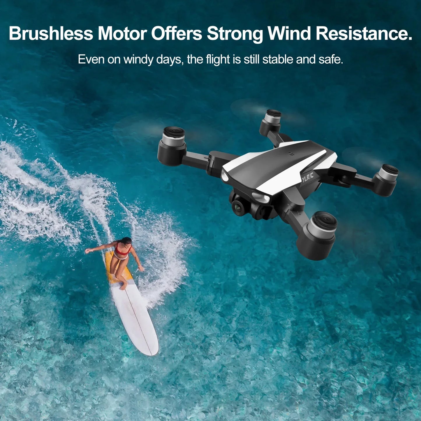 S105 RC Drone with Camera 4k Drone Dual Camera with ESC 5G WIFI GPS Brushless Motor Photo Video Optical Follow Quadcopter