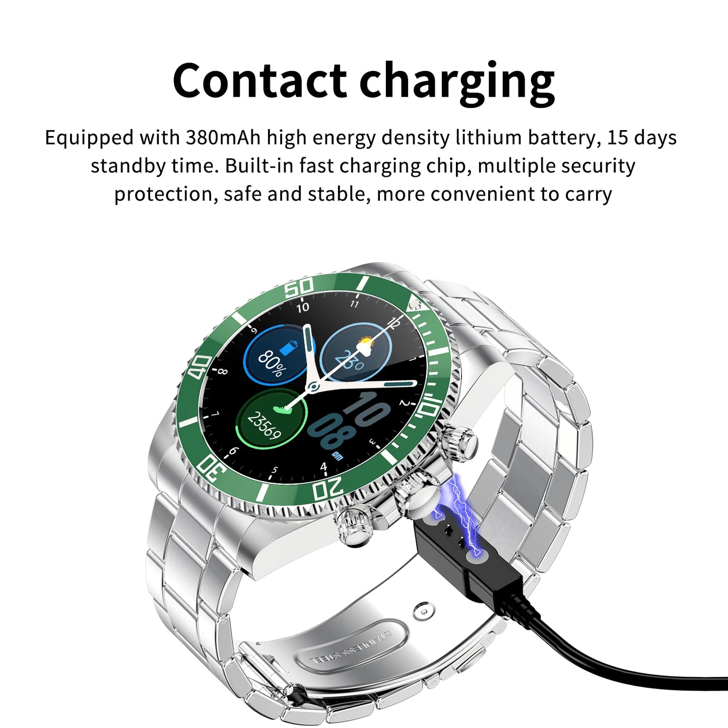 Smart Watch Man Aiweile AW12 High-End Luxury Smartwatch Fitness Tracker Sport Business Bluetooth Call for Xiomi IOS DIY Faces