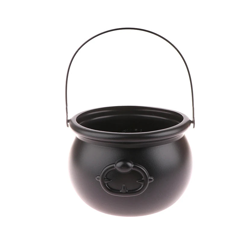 Large Wizard Witch Cauldron Decoration Prop Halloween Irish Parties Table Centerpieces Candy Holder Table Halloween Decorations