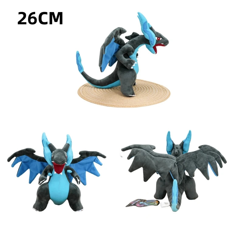 Pokemon Vulpix Mew Miraid Jolteon Ekans Charizard Charmeleon Ponyta Cubone Gastly Wartortle Froakie Plush Stuffed Toys for Kids