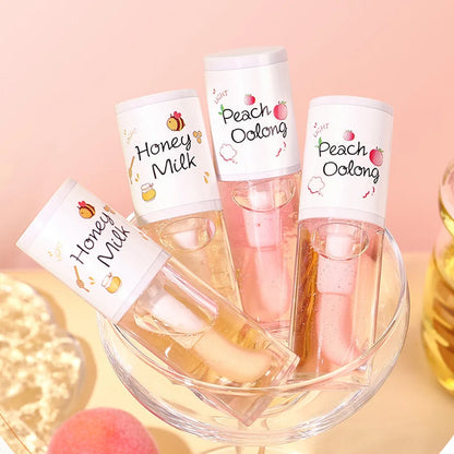 Make Up Korean Beauty Cosmetics Lip Ink Gloss Labial Lips Moisturizer Jelly Lipstick Bright Oil Moisturizing Balm Big Lip Brush
