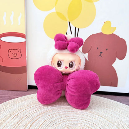 Labubu Doll Rain Boots Labubu I II III Idol Dolls Colorful Shoes and Headphones Multicolor Big Bow LabubusAccessories DIY Gifts