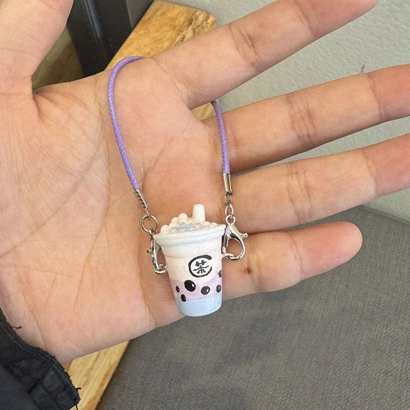 Doll house dollhouse mini simulation milk tea cup For Ropa labubu doll accessories miniature scene pendant