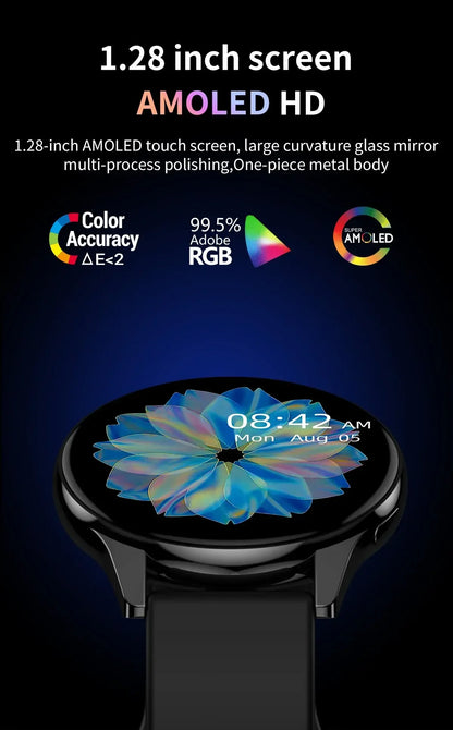 Xiaomi NFC Smart Watch 2024 For Bluetooth Calls Waterproof Smartwatch Men Watches Women Fitness Bracelet Custom Watch Face
