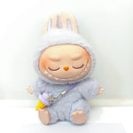 For Ropa labubu v1/v2/v3  pendant baby clothes labubu 3.0 lucky purple bow skirt Outfit Doll Accessories (No dolls)