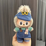 17cm Labubu V2 V1 Trendy Clothes Outfit Accessories Idol Doll Clothing for Kid Gift Labubu Ropa