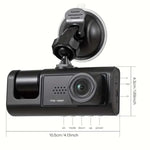 1080P Dual camera Dash Cam for cars,Front And Inside,car camera with IR Night Vision,Loop Recording,wide angle Car DVR Came