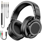 New Bee Wired Hi-Res Studio Headphone Monitor Music Professional Studio Pro 50 DJ Headphones With Microphone Over Ear Earphone