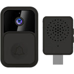 New Smart Video Doorbell Camera with Chime WiFi Wireless Night Vision Indoor Security Two-Way Intercom Door Bell for Home Office