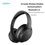 eppfun LE Audio Over Ear Bluetooth 5.4 Headphones with mic,Aptx Lossless/LC3/Auracast Headset for Music Gaming TV Watching QC308