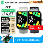 Global Version Black Shark GT SmartWatch BT Calling Health Monitoring 1.78 AMOLED Screen 10 Days Life 100+ Sport Modes