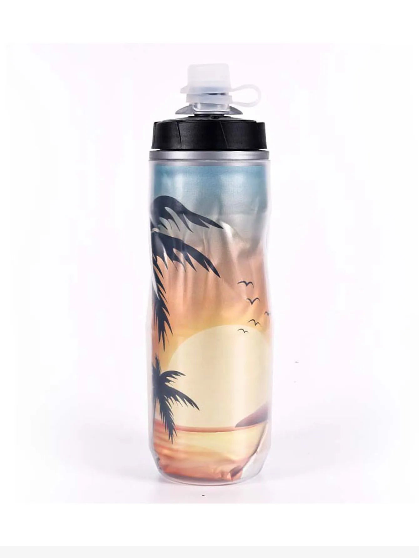 610ML Cycling Keep Cold Water Bottle MTB Road bike Portable Cup Lightweight Outdoor Cycling Water bottle Bike Accessory