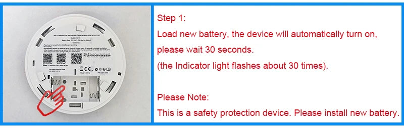 2 in 1 Version WiFi Tuya Smart Co & Smoke Detector Alarm Carbon Monoxide Parlor Room Kitchen Shop Fire PIR Sound Sensor Alert