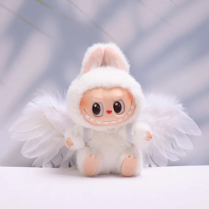 17cm Mini Plush Doll'S Clothes Outfit Accessories For Korea Kpop Exo Labubu Idol V1 V2 Bee Dinosaur Shark Costume Clothing Gift