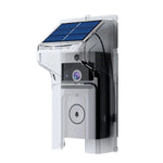 Smart Visual Doorbell with Solar Panel, Anti-Explosion Design, Real-Time Monitoring, Voice Distortion, Waterproof Cover