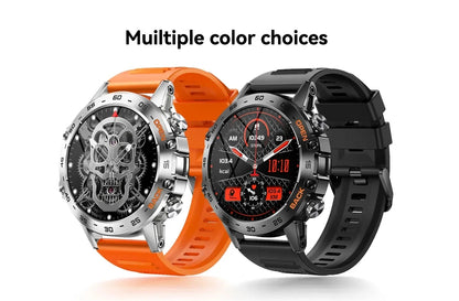 K52 Smart Watch Men 1.39inch IPS Screen Bluetooth Call Custom Dial Heart Rate Health Monitoring Outdoor Sport Smartwatch