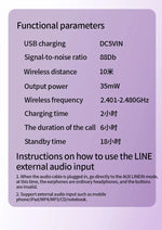 Disney Stitch P2961 Headphones Bluetooth Gaming Sport Over Ear Headset Noise Reduction Surround Sound Wireless Child Earphones