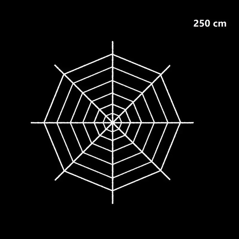 Halloween spider web simulation big black spider decoration bar scene layout props party decoration lawn scenery home decoration