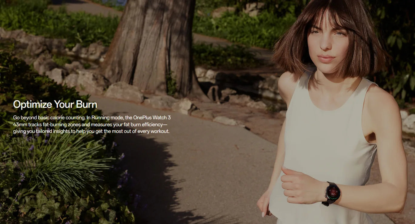 Global Version OnePlus Watch 3 43mm Smartwatch 1.32inches AMOLED Display Up to 60H Battery Life Wear OS by Google GPS NFC