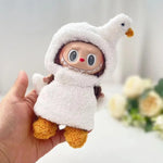 For 17cm 3.0 Ropa Labubu V1 V2 V3 outfit clothes Time to chill doll clothes for labubu II Doll cute clothes