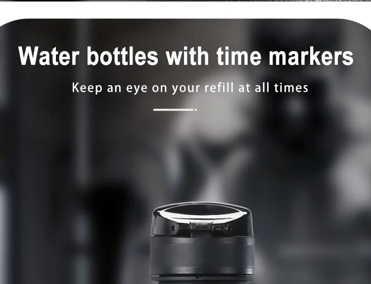 UZ Sports Water Bottle BPA Free Portable Leakproof Shaker Bottle Tritan Plastic Drinkware 500/1000ML Jug for Camping Gym School