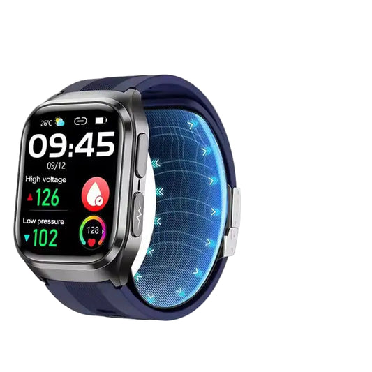 2025 AI Diagosis ECG Health Smart Watch Men Blood Pressure Lipid Uric Acid NFC Air Pump Airbag Health Smartwatches Women For IOS