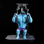 Pokemon Toys GYM Figurines Cartoon Fitness Muscle Man Action Figure Charmander Bulbasuar Squirtle Gengar Fit Model Anime Toys