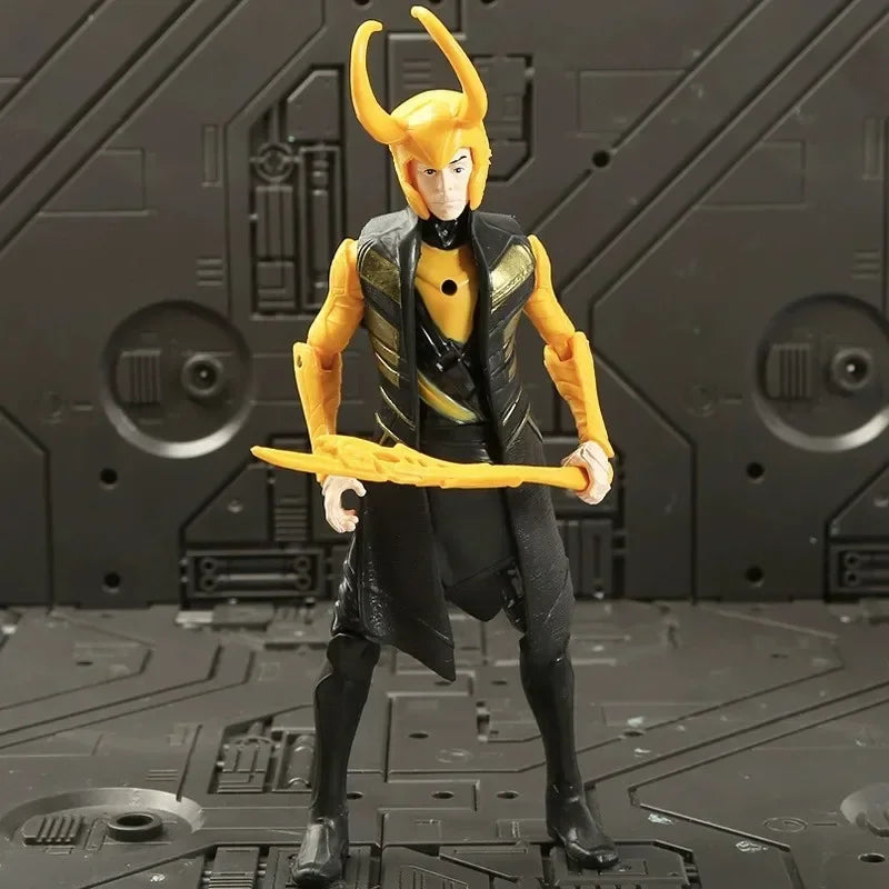 Marvel Comics Avengers Heroes Merchandise, Iron Man, Spider Man, Hulk, Desktop Decoration Model, Children's Toy, Birthday Gift