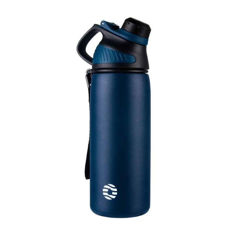 FEIJIAN LKG Thermos Double Wall Vacuum Flask With Magnetic Lid Outdoor Sport Water Bottle Stainless Steel Thermal Mug Leak Proof