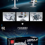 MOC-57273 Nebula Medical Corvette Frigate Building Blocks Movie Series Warship Kit Model Bricks Kid Toys Childrens Birthday Gift