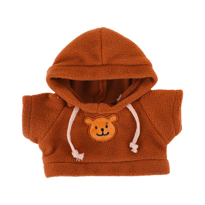 30cm Cafe LaLafanfan Duck Clothes Hoodie Cartoon Plush Toy Stuffed Soft Duck Doll Toys Animal Birthday Girl`s Gift for Kids DIY