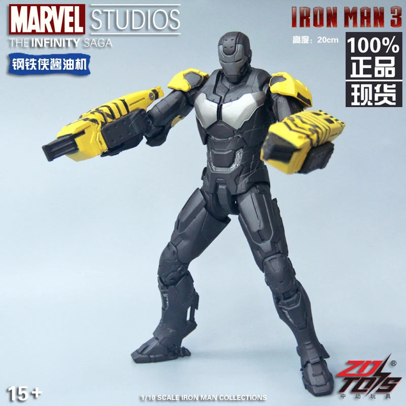 ZD Toys Marvel Studios Iron Man MK3 Action Figure MK35 MK24 MK40 MK38 Tony Stark Ironman Figure Action Collect Toy Gift