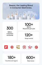 Baseus Bowie 30 Max Bluetooth Headphones 45dB Noise Cancellation Hi-res LDAC Over Ear Headset 3D Spatial Audio Wireless Earphone