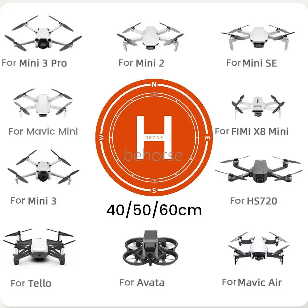 40/50/60cm Universal Drone Foldable Landing Pad For DJI Mavic 4 Pro/Mini 5 Pro/Neo Mat Parking Quadcopter Pad Drone Accessories