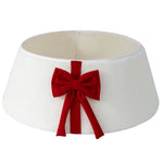 Rustic Christmas Tree Skirt Collar Tree Base Stand Cover Artificial Holiday Decor Skirt Basket Xmas Holiday Home Party Decor