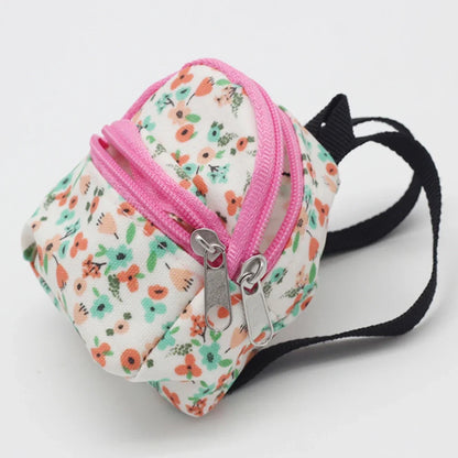 For Labubu Doll Backpack Simulation Pet Bag 15/17cm Dolls Cute Doll Accessories