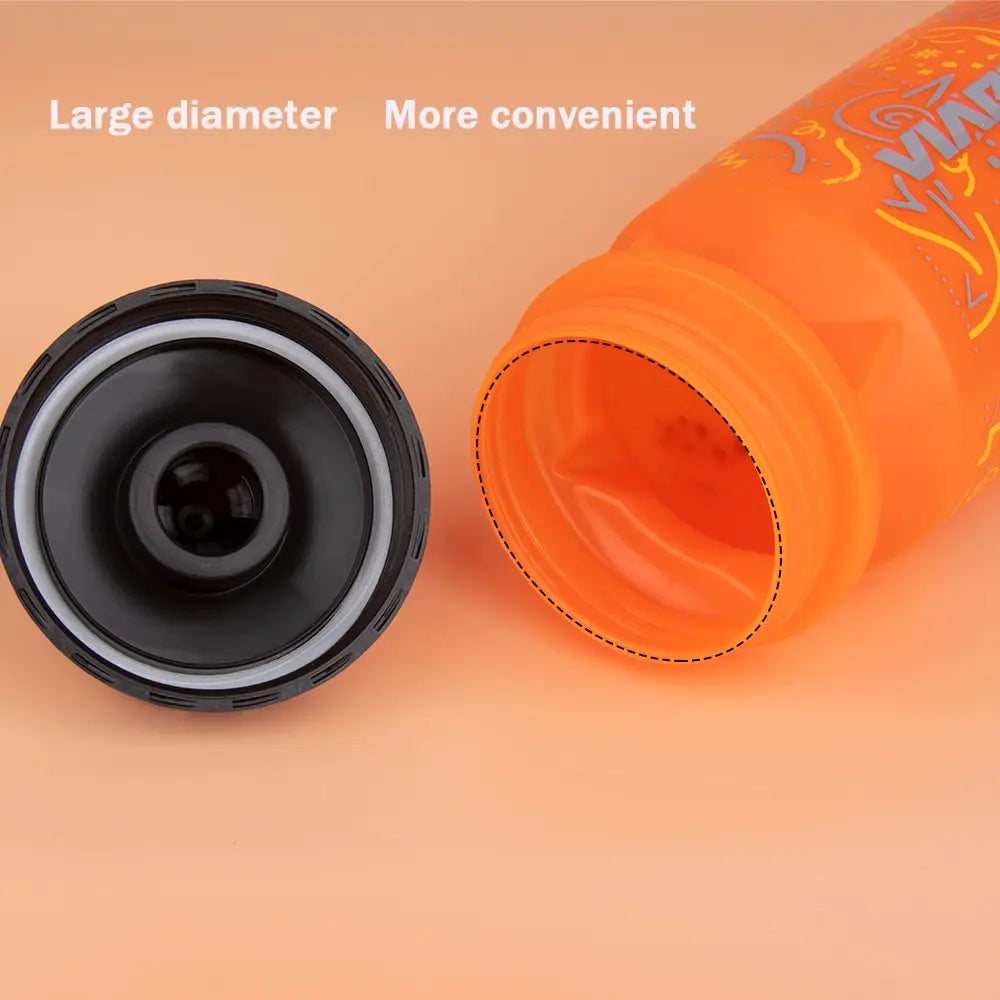 VIARON 550ML Bicycle Water Bottle Road Grade Sports Fitness Running Riding Kettle Leak Proof Drinking Bike Bottle Cage