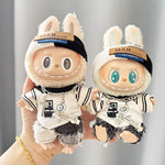 For 17cm Labubu I II Idol Dolls Cute Mini Plush Doll'S Clothes for Korea Kpop Exo Idol Dolls DIY Accessories Gifts New Style
