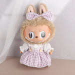 2025 New 38cm Labubu Hot Only Selling Clothes Labubu Mokoko Idol Doll Fashion Design Dress Coat Set Accessories Gift