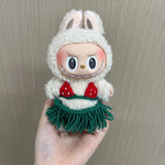 Lovely Bikini Bib Headband For Labubu 3.0 Big Into Energy Series Swimsuit Labubu Sexy Bikini Set Labubu Clothes