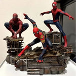 23cm Spider Man Figure Spiderman Anime Figurine Pvc Model Collection Statue Desk Decoration Dolls Children Toys Halloween Gifts