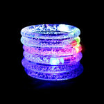 10-30 Pcs Kids Adult Party Supplies LED Light Up Bracelet Toys Birthday Wedding Guest Gifts Halloween Christmas Bar Party Favors